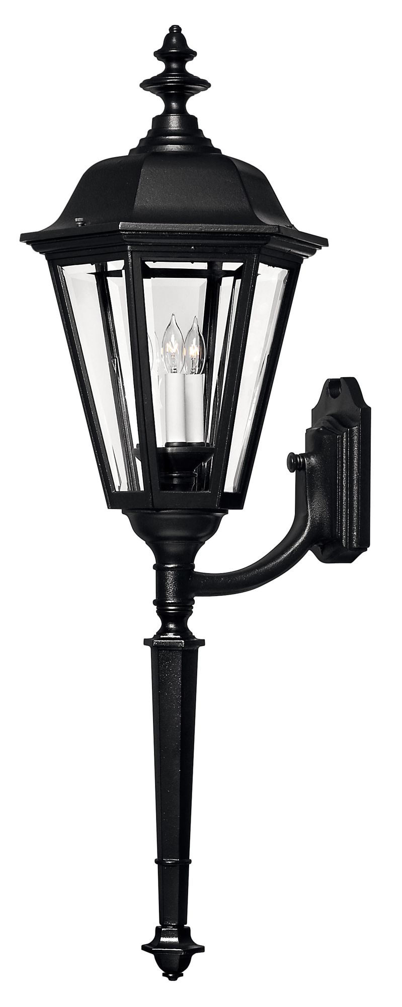 Hinkley Manor House 41" High Black Outdoor Wall Light 80C20 Lamps Plus