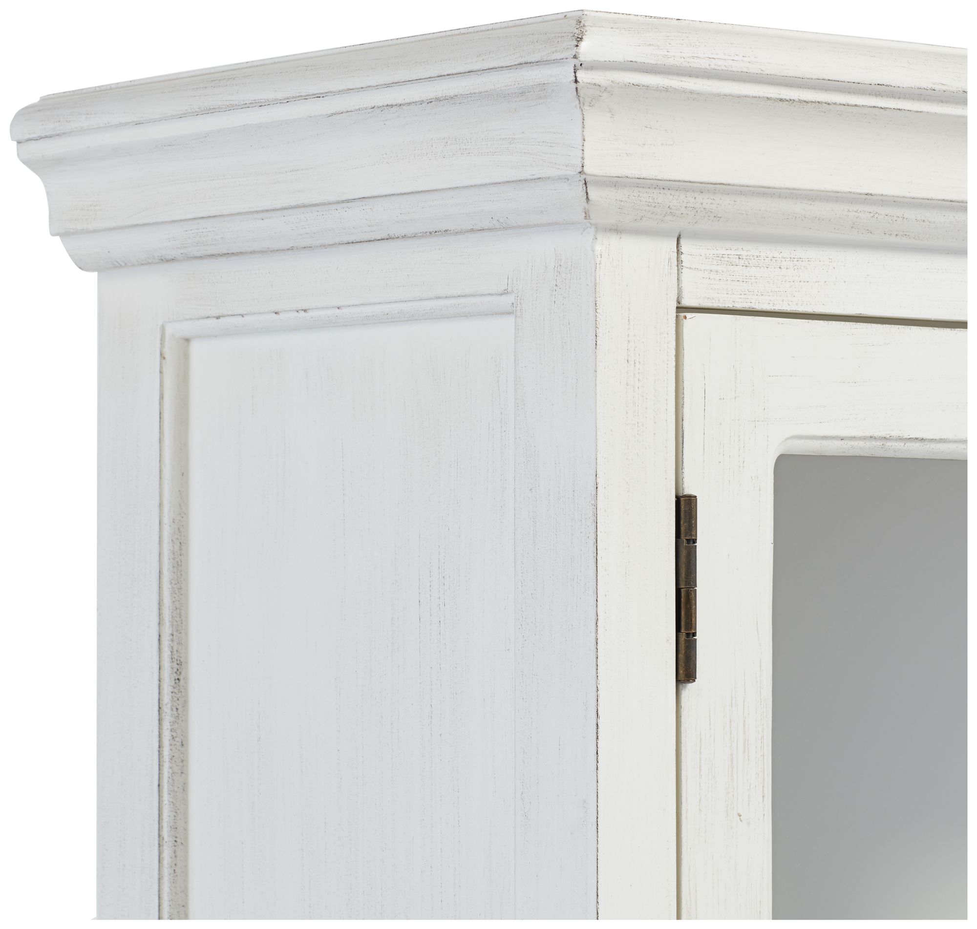 36 Inch Wide Media Cabinet Coventry 36" Wide TV Media Console in White with Glass Doors 82G41