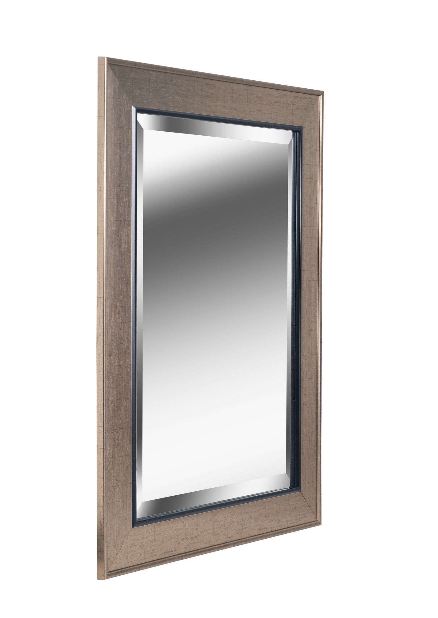 Kenroy Home Ellory Champagne w/ Black 24" x 30" Wall Mirror 83J11 Lamps Plus