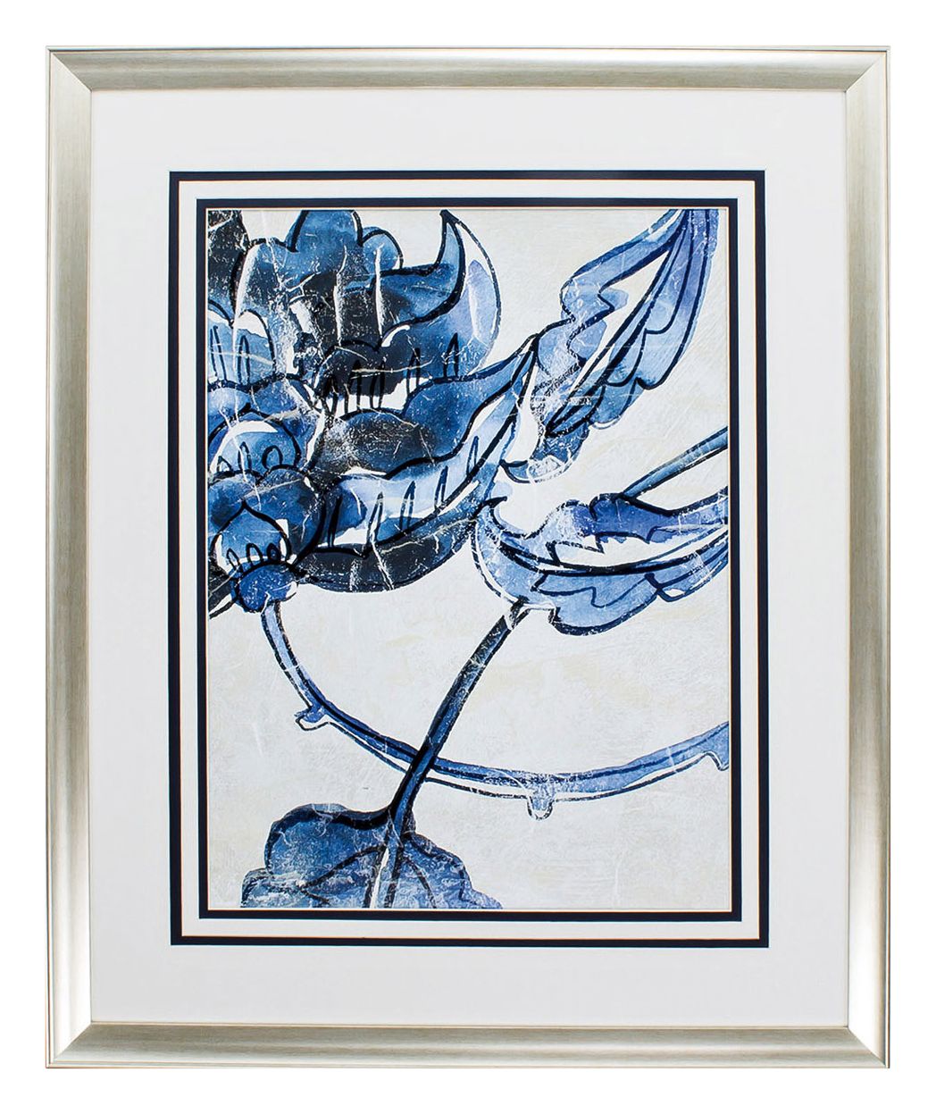 Vintage Porcelain II 34" High 2Piece Framed Wall Art Set 83P86