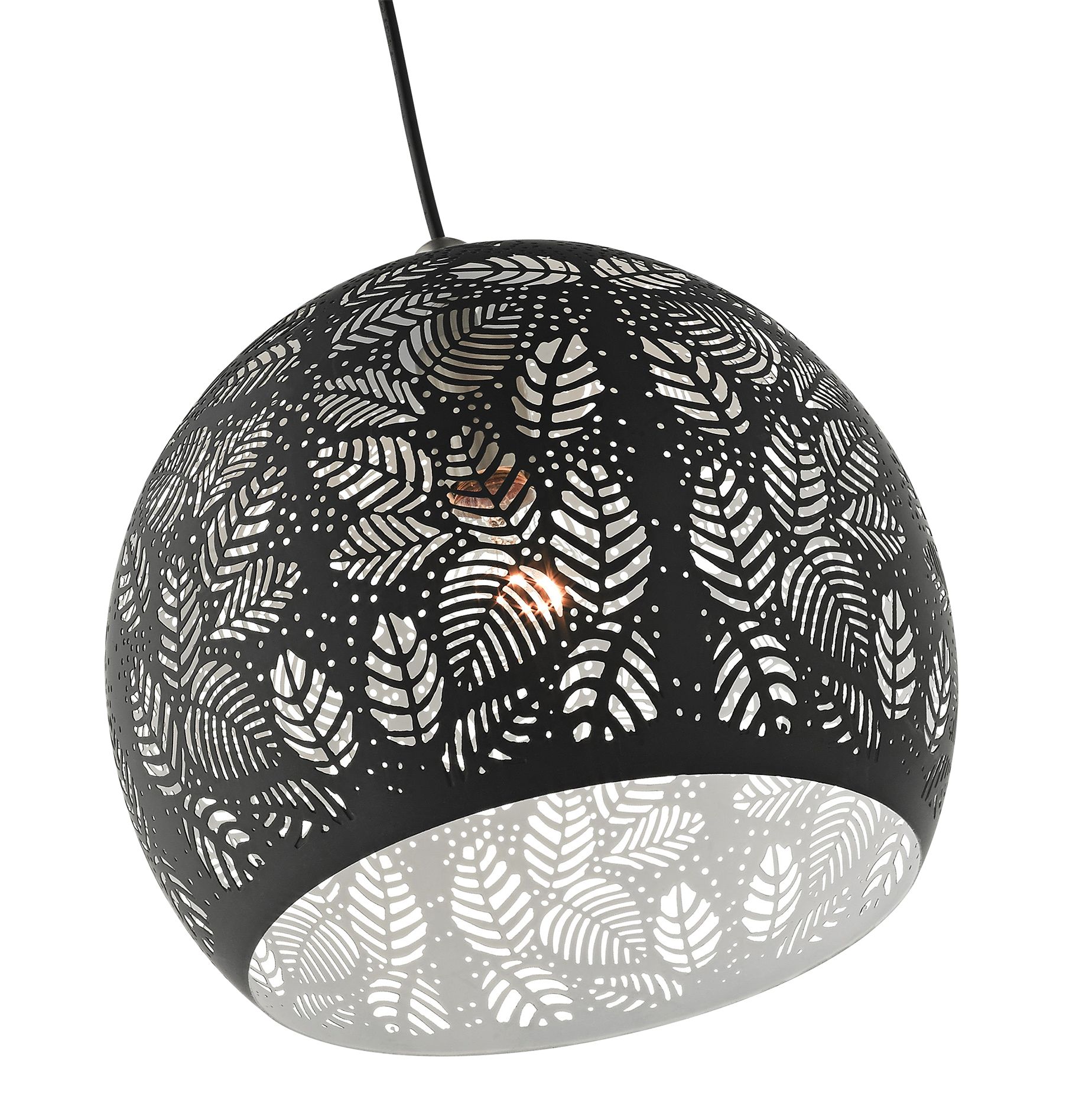 Chantily 11 3/4" Wide Black Metal Globe Mini Pendant Light 84R41