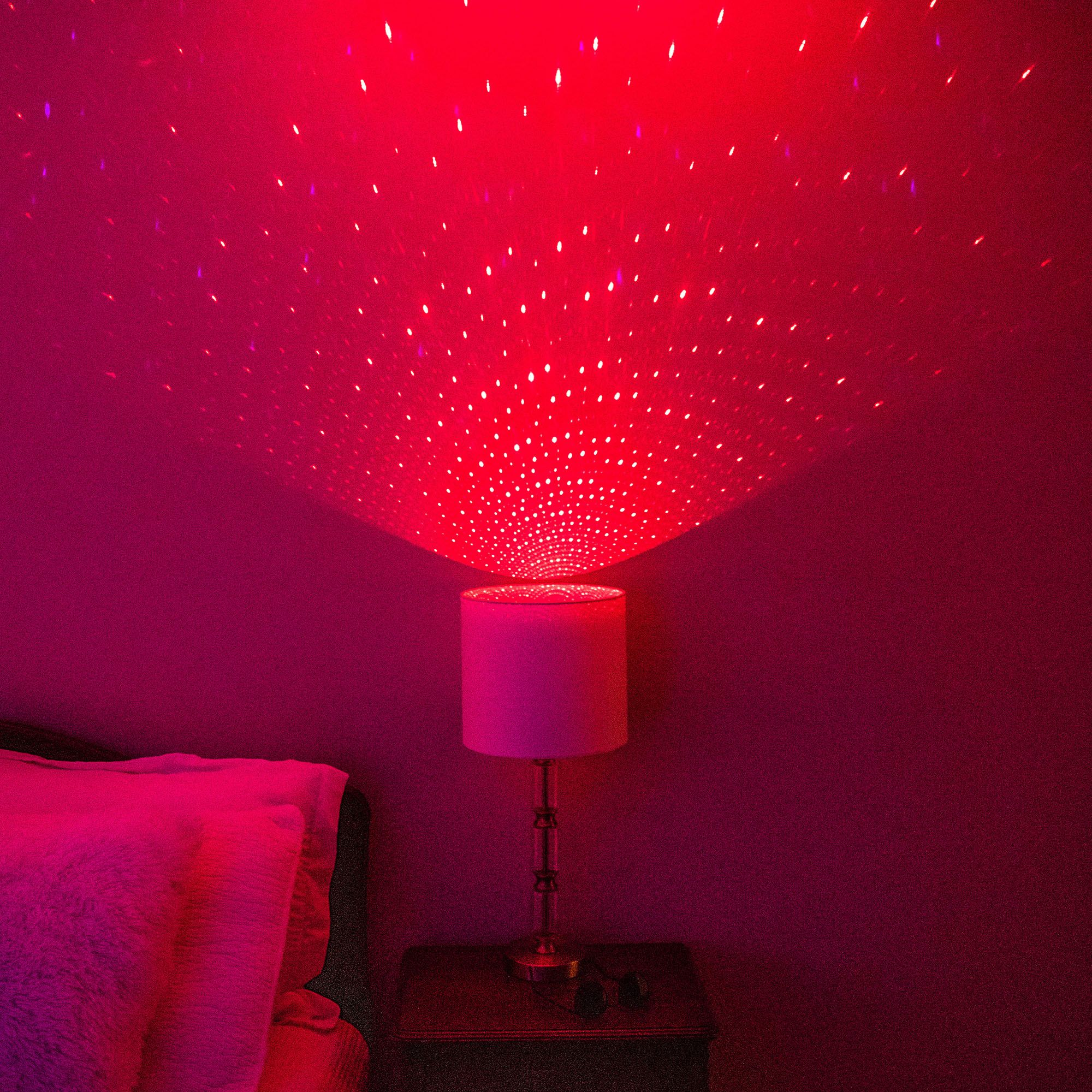 BlissLights BlissBulb Red Laser Light Bulb 84X99 Lamps Plus