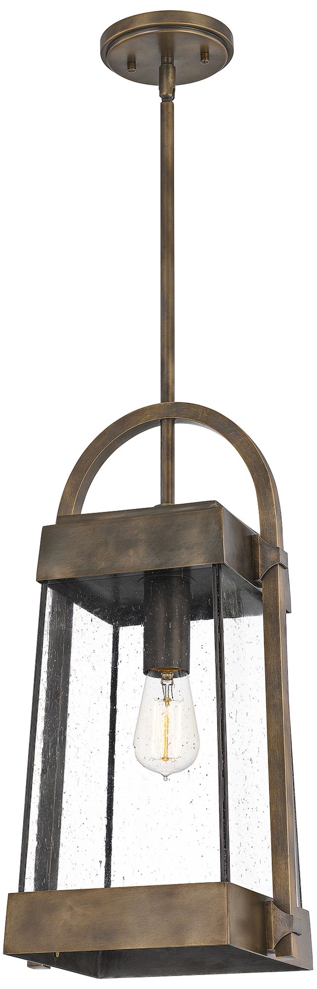 Quoizel Ellington 20 1/2" High Bronze Outdoor Hanging Light 85M17