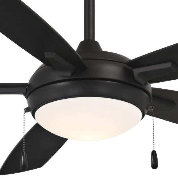 54" Minka Aire LunAire Coal LED Ceiling Fan 86V07 Lamps Plus