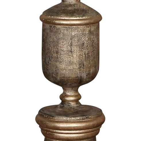 Uttermost Nalini Light Charcoal Decorative Finials Set of 2 88E62