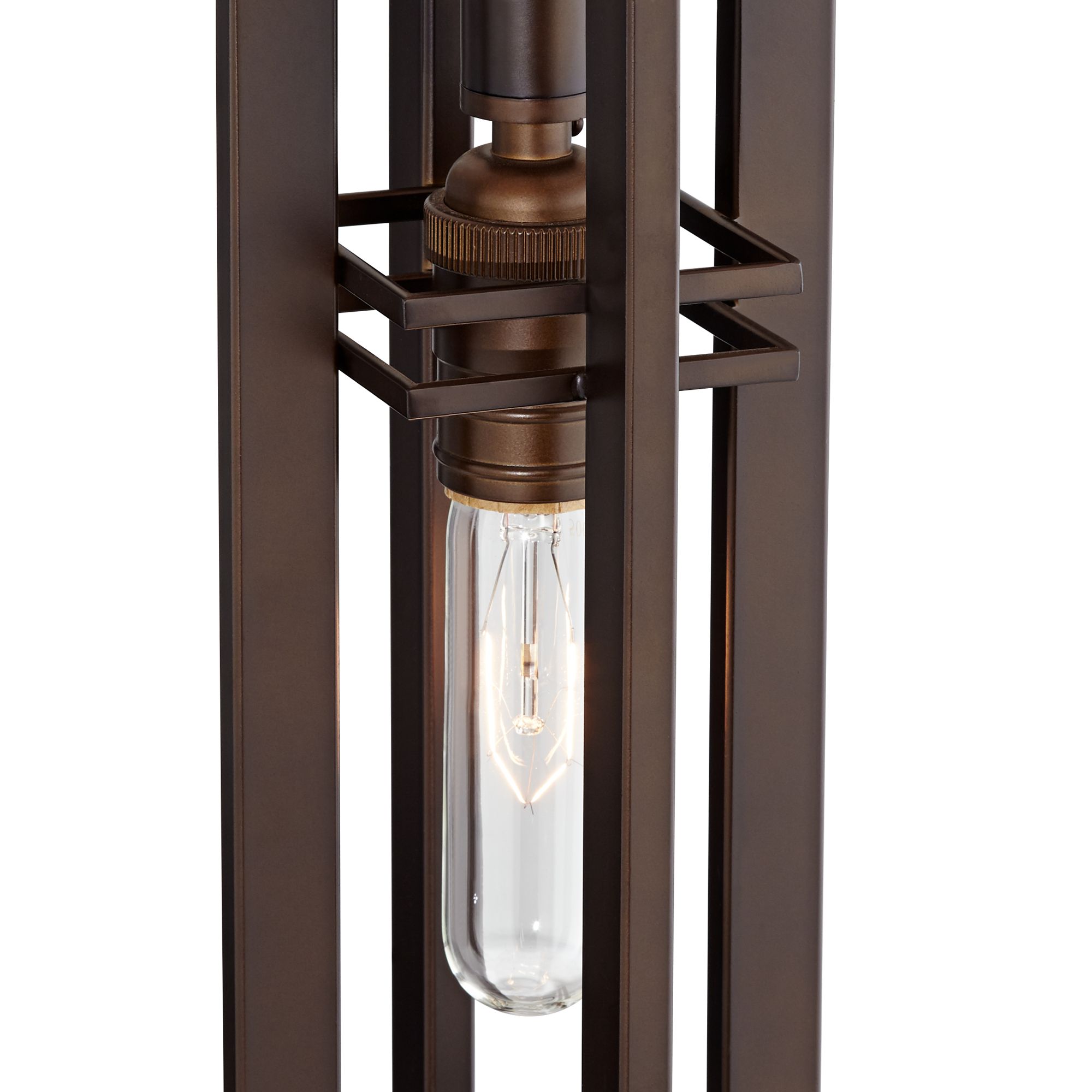 Elias OilRubbed Bronze Night Light Lamp with Table Top Dimmer 89M04