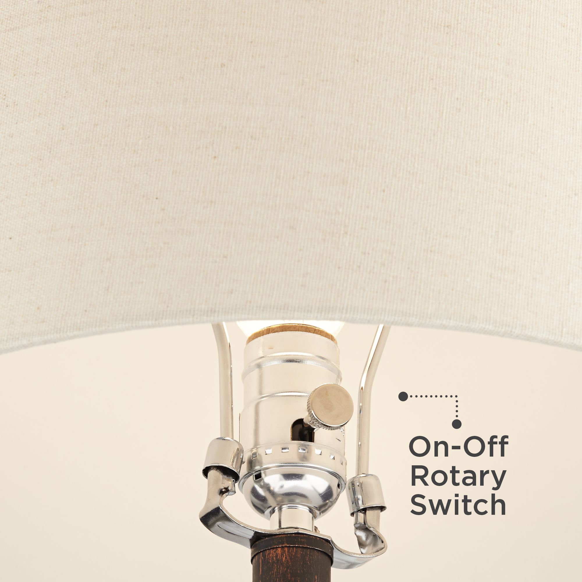 Murphy Red Bronze Miner Lantern Table Lamp with Table Top Dimmer