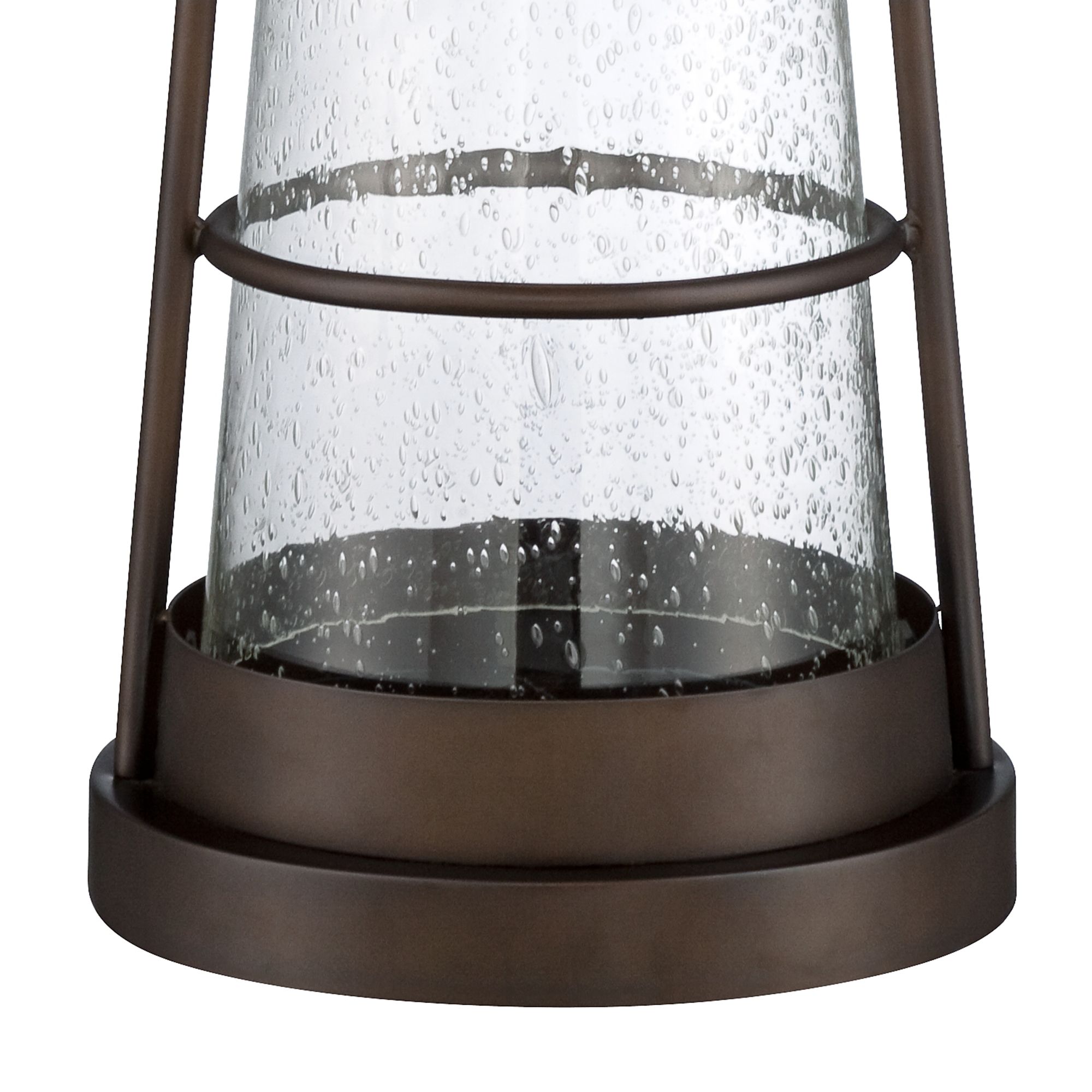Industrial Lantern Lamp with Night Light with Table Top Dimmer 89M43