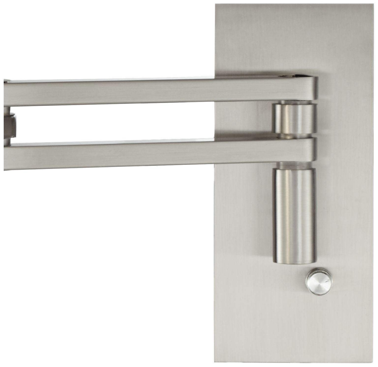 Tremont Brushed Nickel Metal Swing Arm Wall Lamp 8K300 Lamps Plus