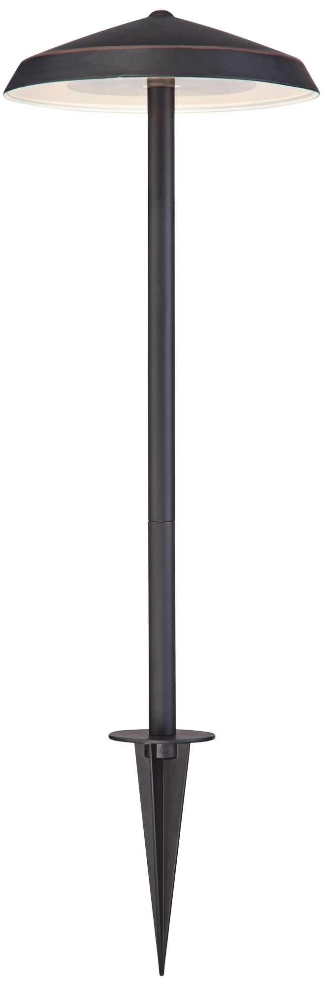 Albany Bronze Geo Dome 3 Watt LED Landscape Path Light 8N082 Lamps