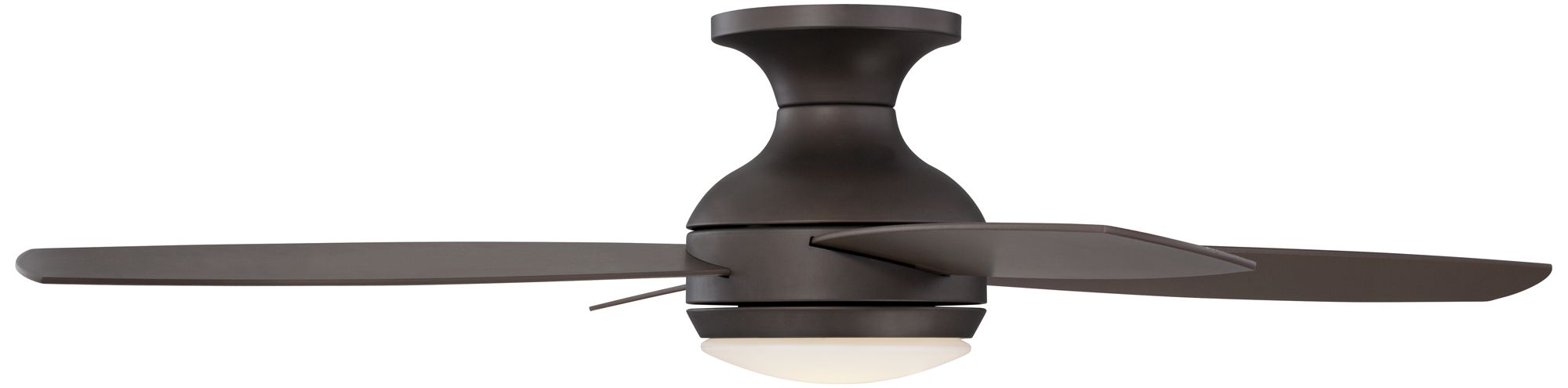 52" Casa Elite OilRubbed Bronze LED Hugger Ceiling Fan 8Y398