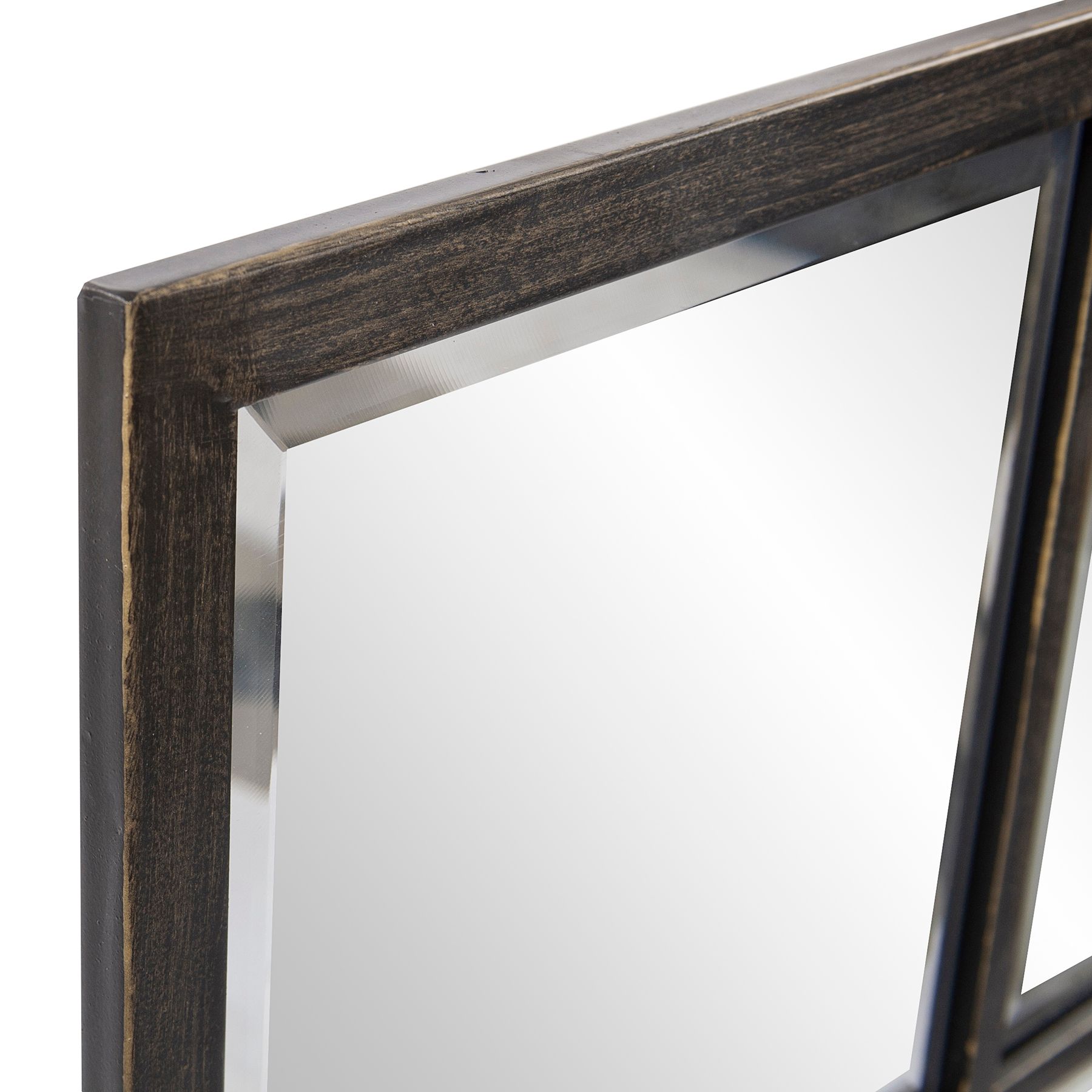Atrium OilRubbed Bronze 24" x 48" Windowpane Wall Mirror 900R0