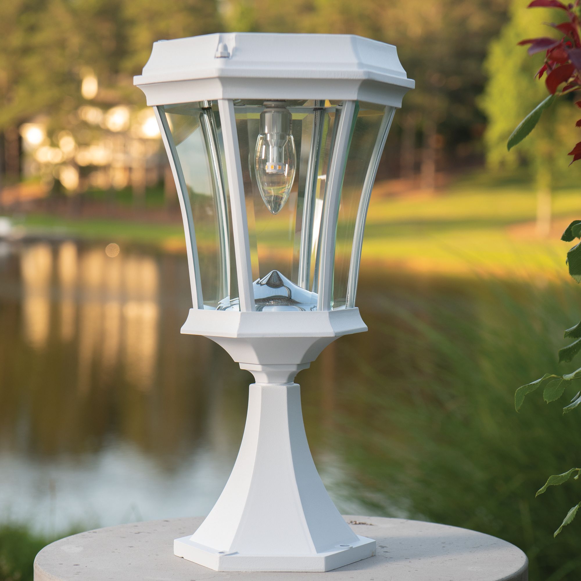 White Post Lights Houzz