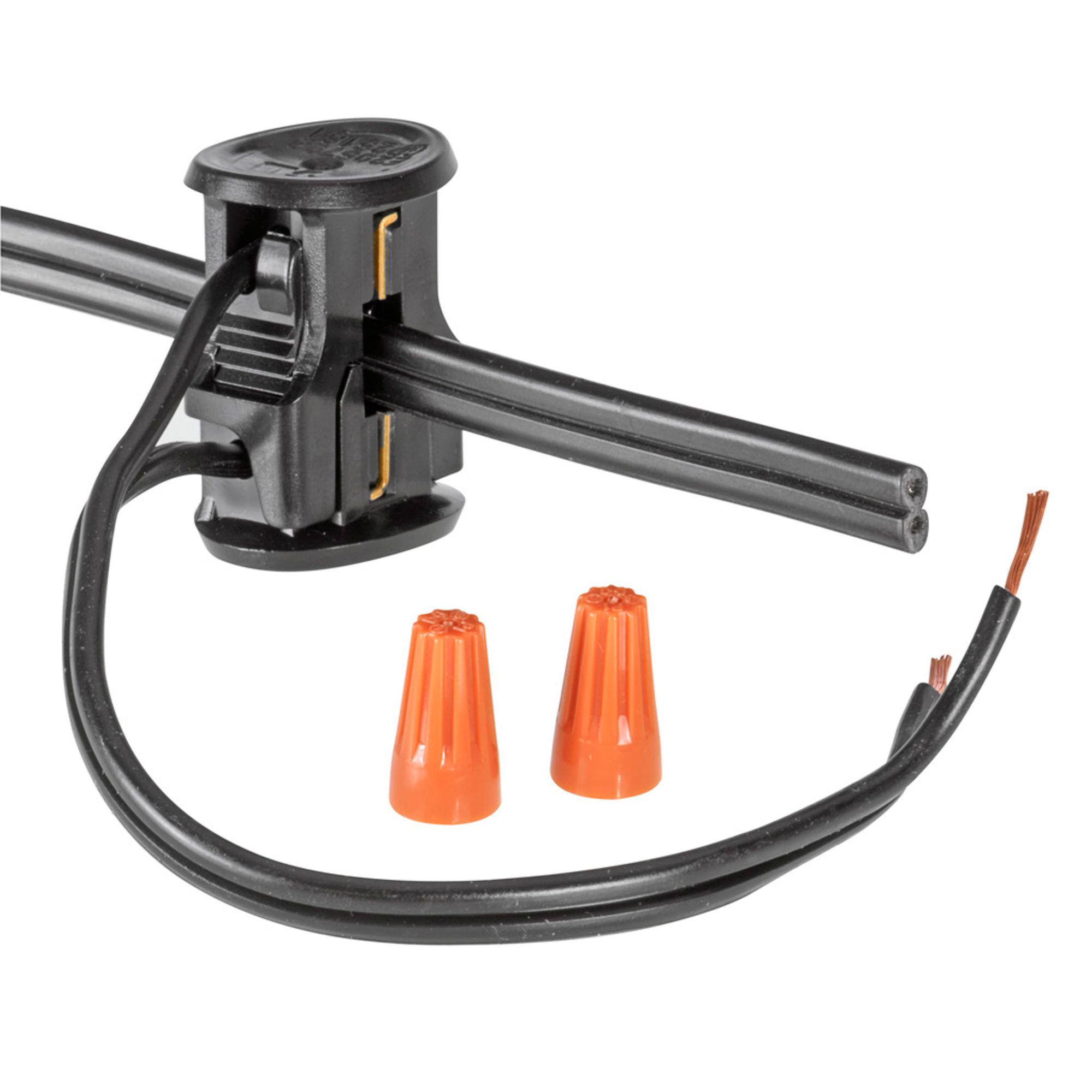 Black Low Voltage Clip Connector - #96G72 | Lamps Plus