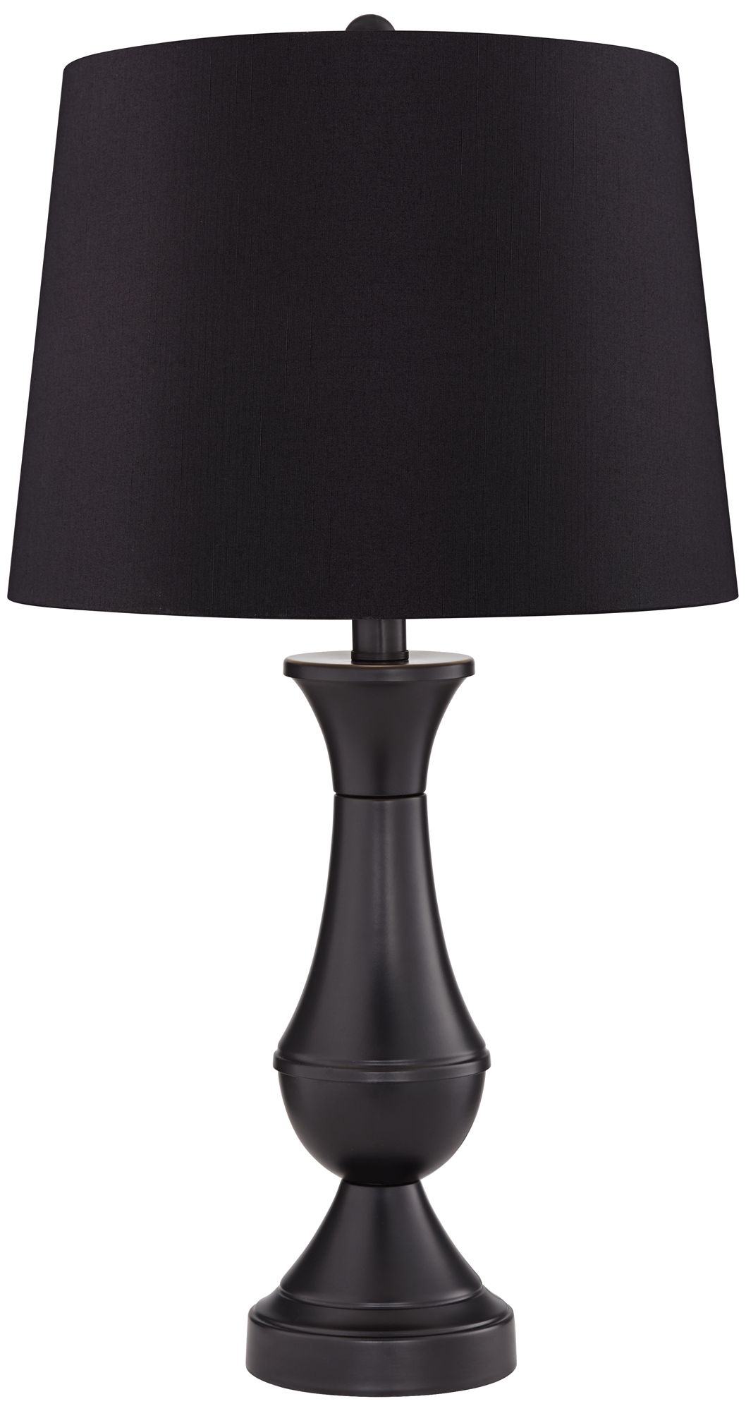 Black Shade USB LED Touch Table Lamps Set of 2 96N29 Lamps Plus