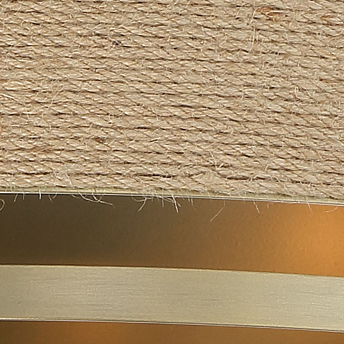 Windward Passage 20 1/2 Wide Soft Brass and Natural Rope Ceiling Light