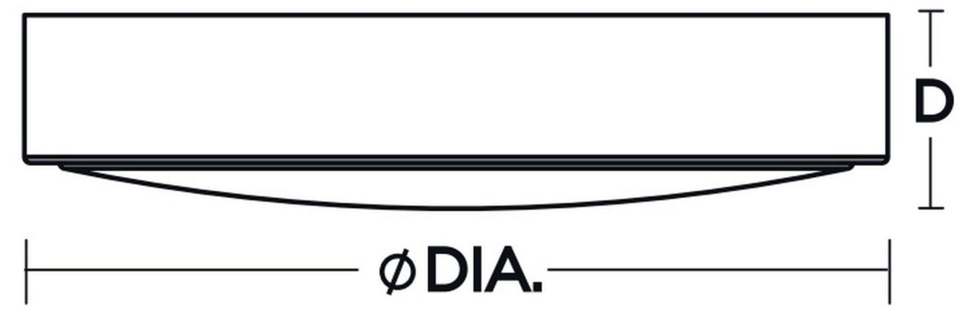 Octavia 14" Wide Round Satin Brass Metal LED Ceiling Light 97P97