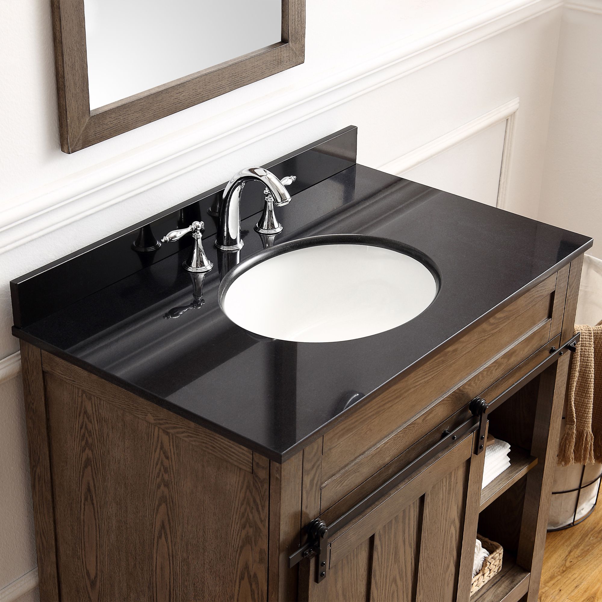 36 Bathroom Vanity With Sink Top Views
