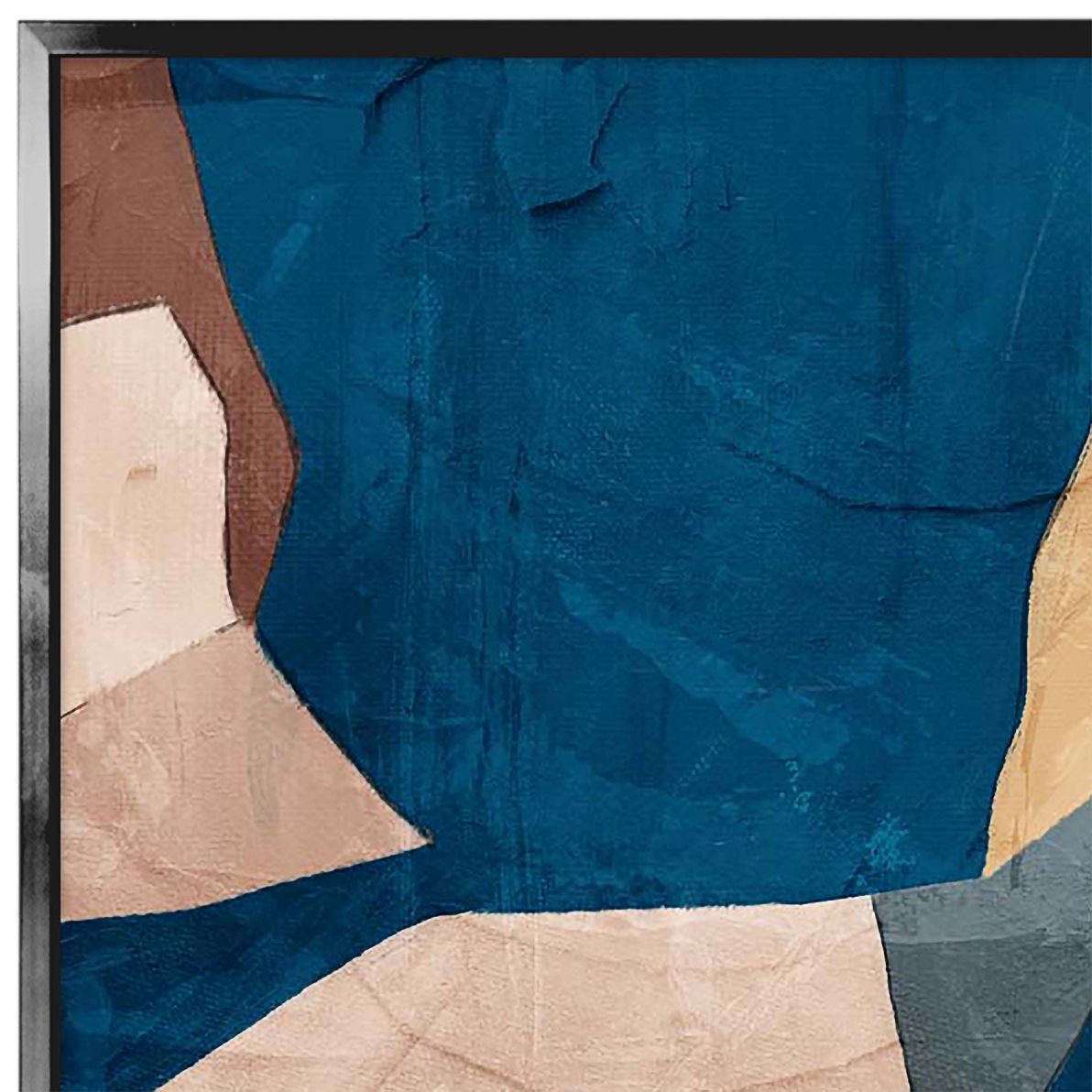 Abstract Design 37 3/4" Square Framed Canvas Wall Art 99G80 Lamps Plus