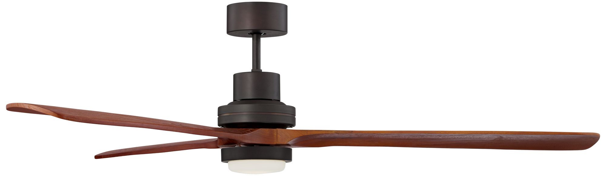 66" Casa DeltaWing XL Bronze LED Ceiling Fan 9C735 Lamps Plus