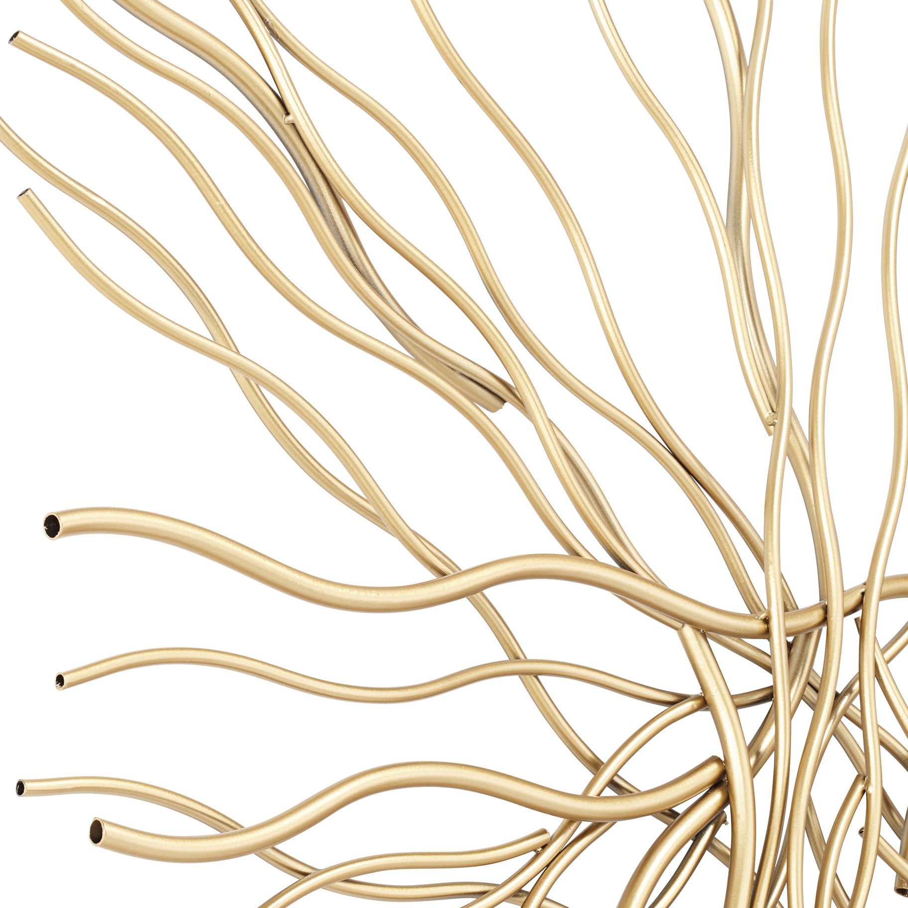 Albright 39 3/4" x 40" Modern Metal Gold Wall Art 9T854 Lamps Plus