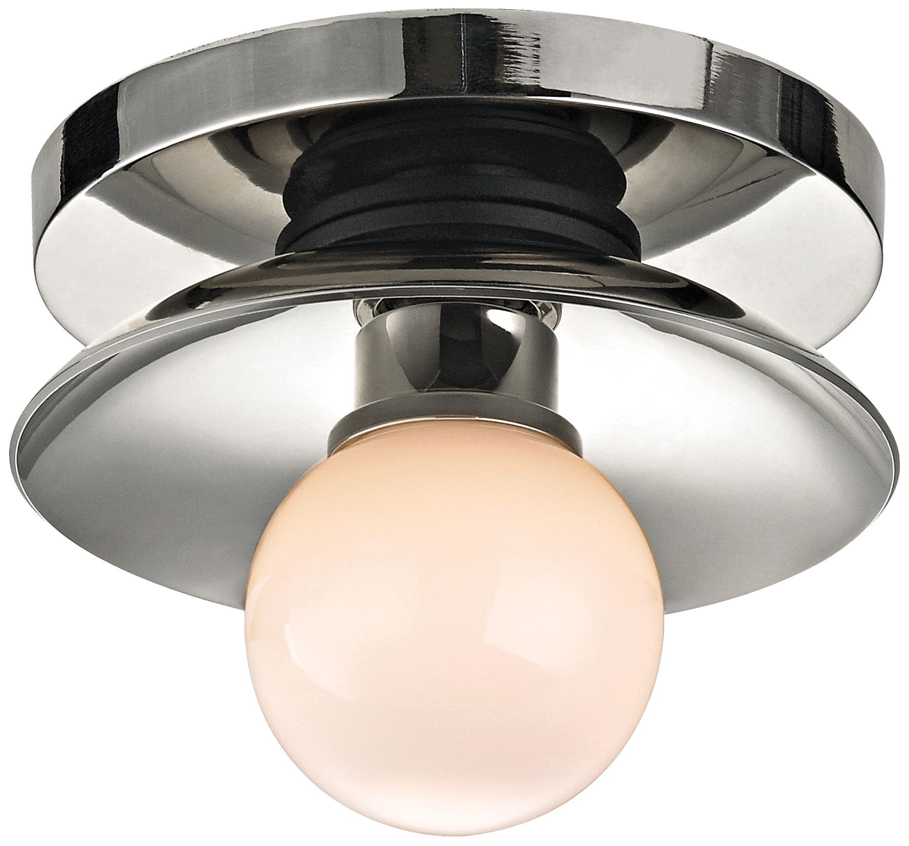 Julien 4 3/4"H Polished Nickel LED Wall Sconce 9Y950 Lamps Plus