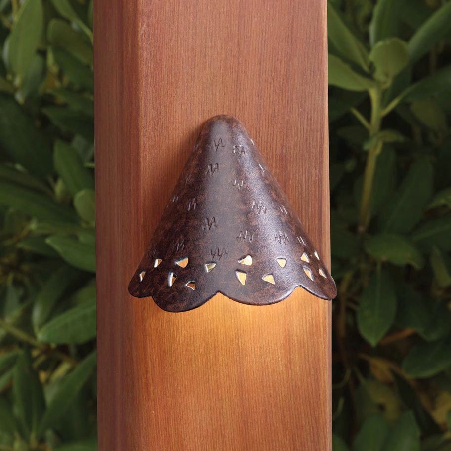 Kichler Landscape 2 3/4H LED Hammered Bronze Deck Light N1698