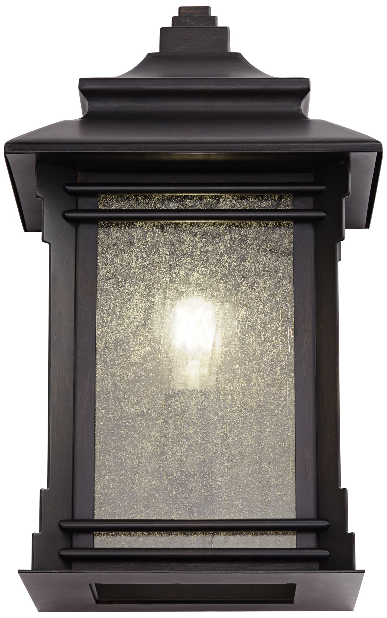 Hickory Point 16 1/2" High Bronze Outdoor Pocket Wall Light N8951