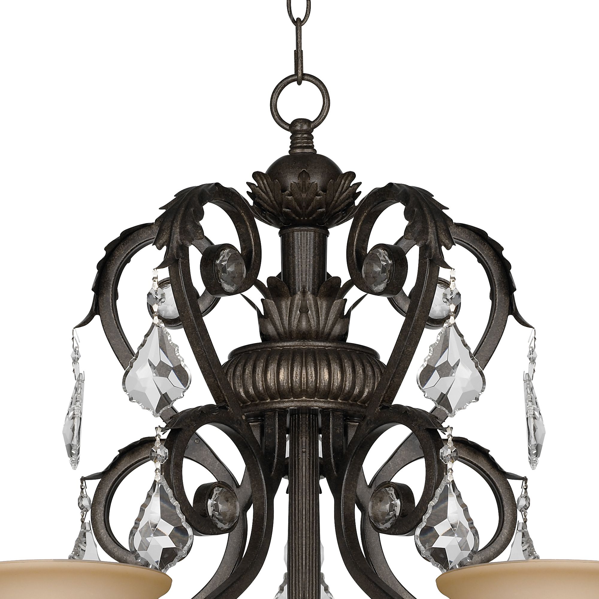 Kathy Ireland Ramas de Luces Bronze 31" Wide Chandelier P0311