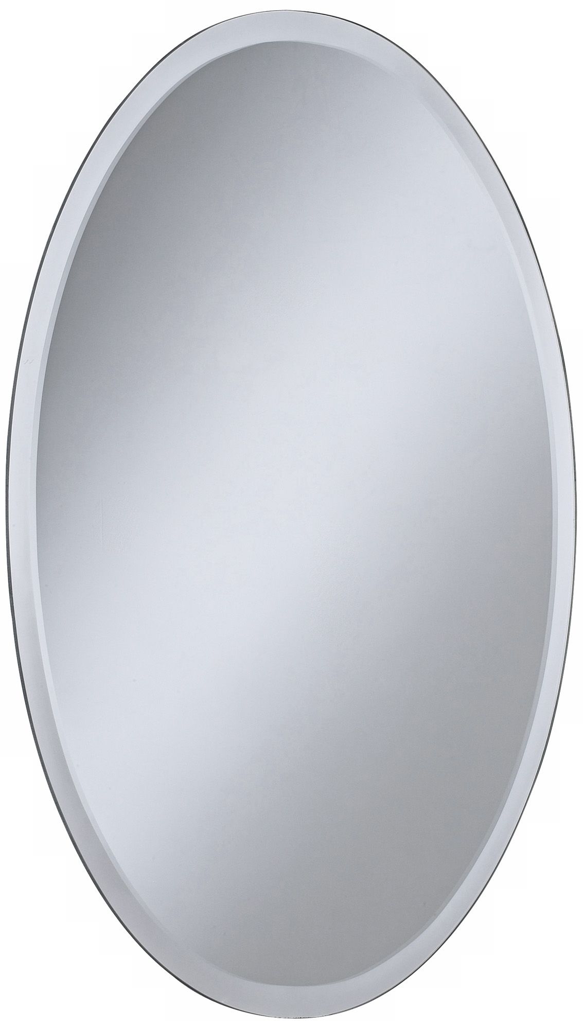 Oval Regency 30" High Beveled Wall Mirror P1383 Lamps Plus