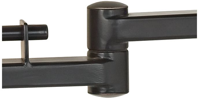 Easley Matte Bronze PlugIn Swing Arm Wall Lamp R4625 Lamps Plus