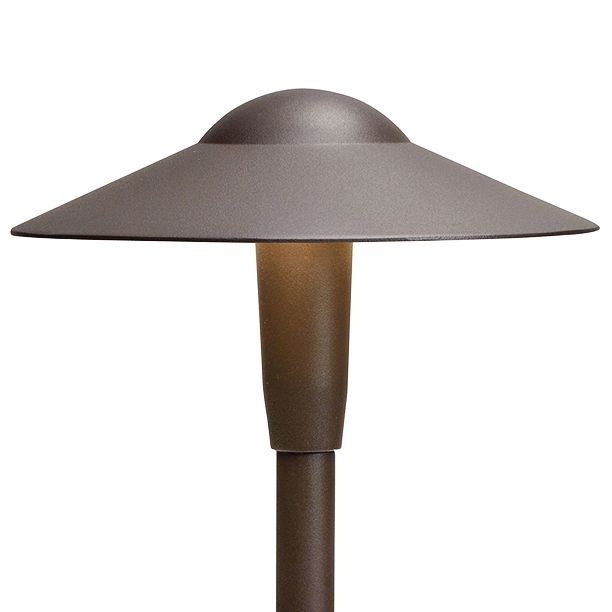 Kichler Landscape 16"H 3000K LED Bronze Dome Path Light T3412