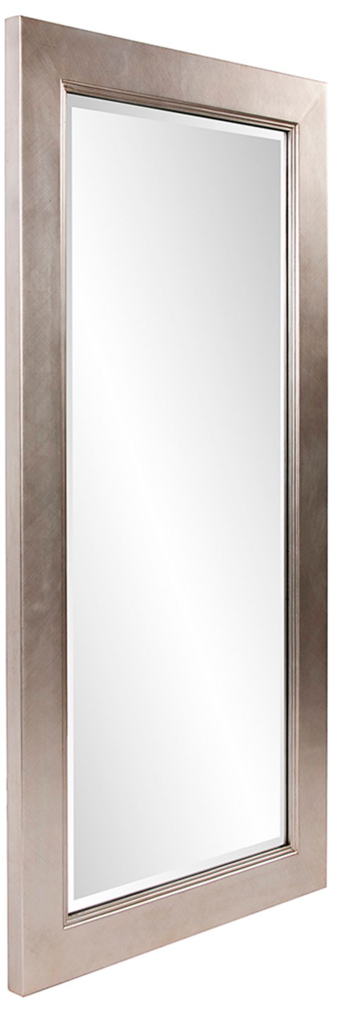 Howard Elliott Millennium Silver Leaf 30" x 60" Wall Mirror T4386