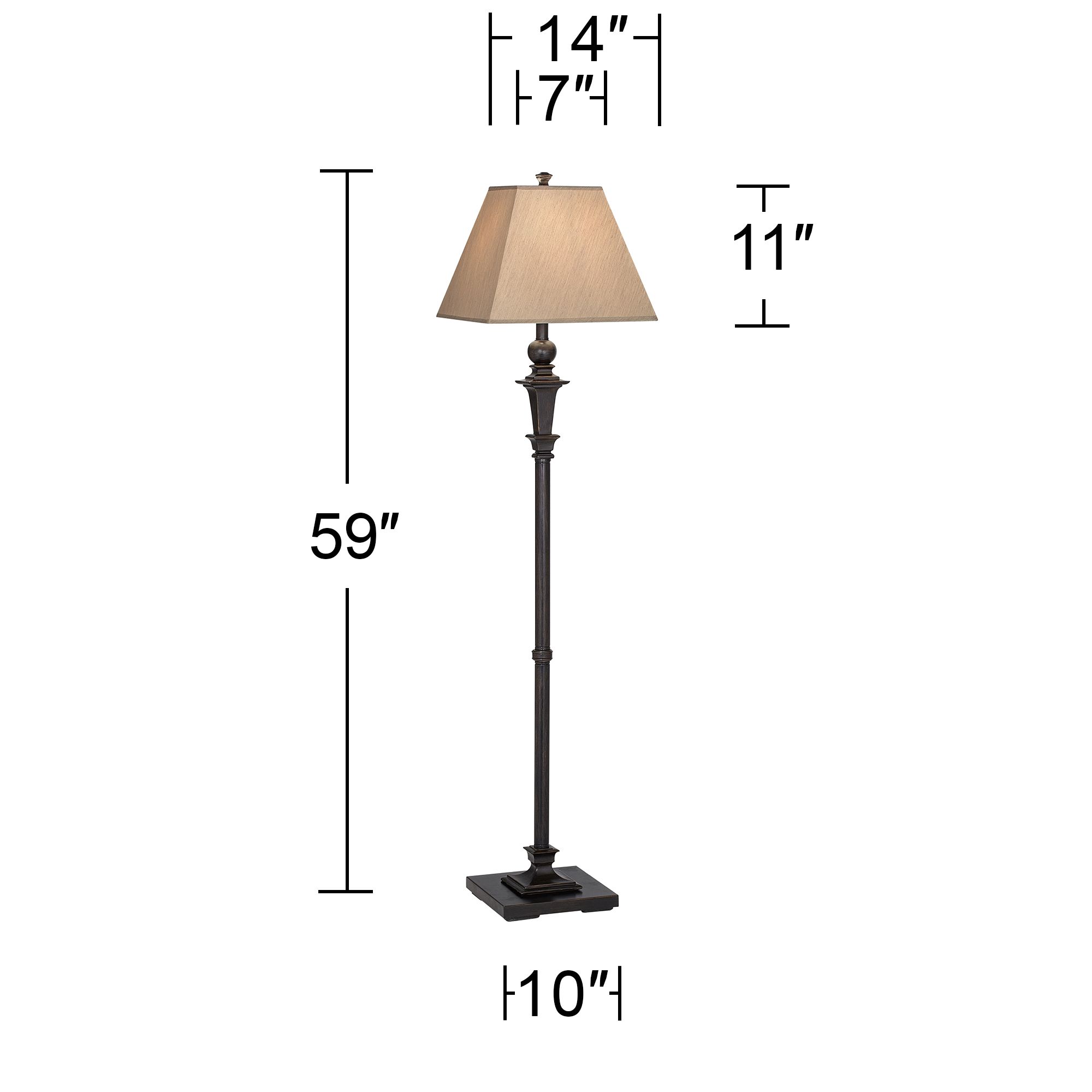 Madison Italian Bronze Floor Lamp U1227 Lamps Plus