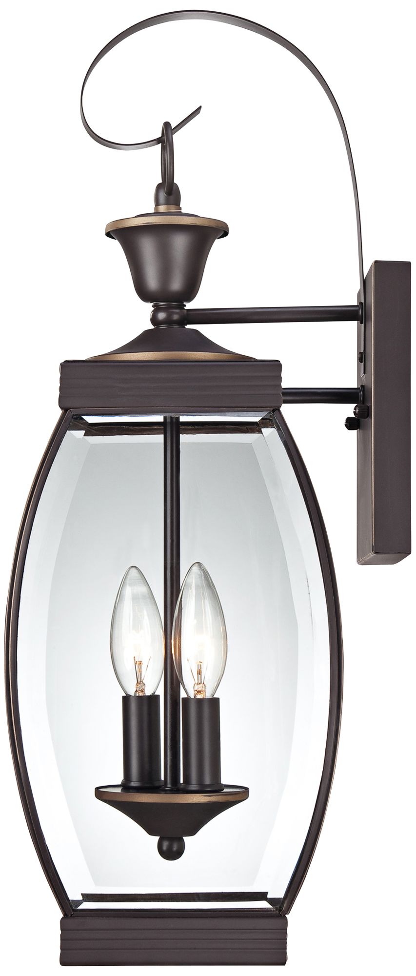 Quoizel Oasis 21" High Bronze Finish Outdoor Wall Light W2316