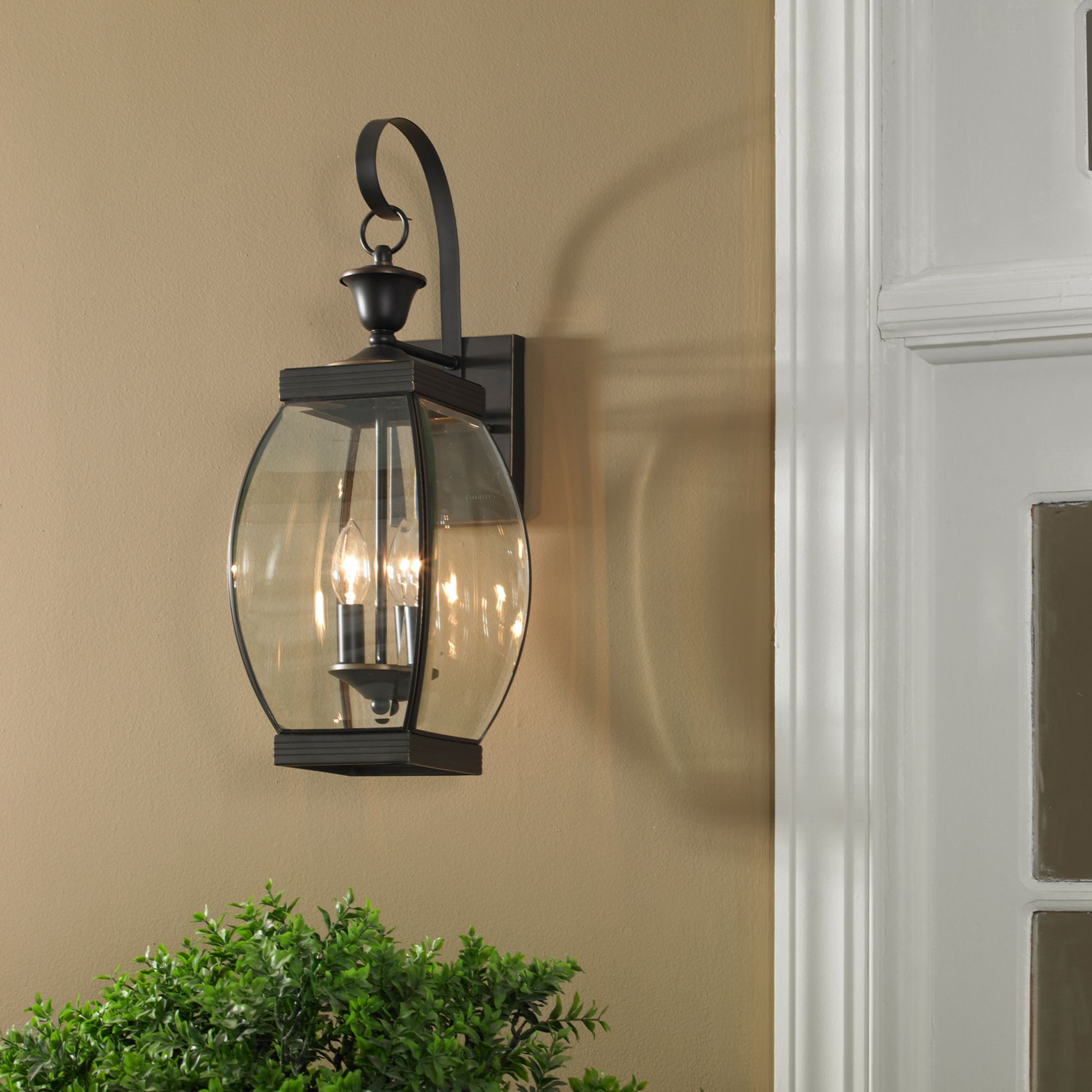 Quoizel Oasis 21" High Bronze Finish Outdoor Wall Light W2316