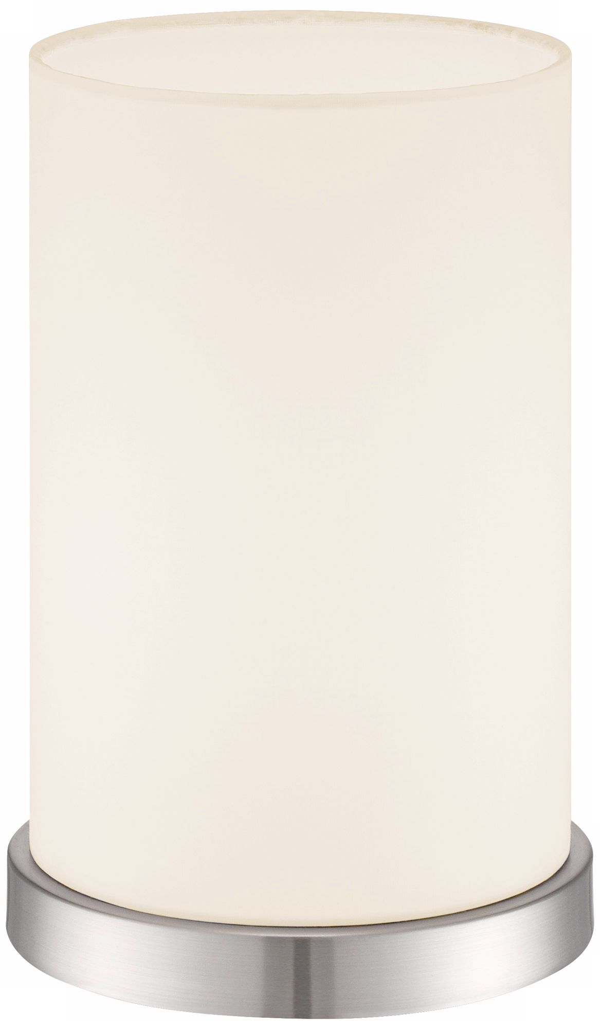 White Cylinder 10 1/2" High Accent Table Lamp by 360 Lighting W9758