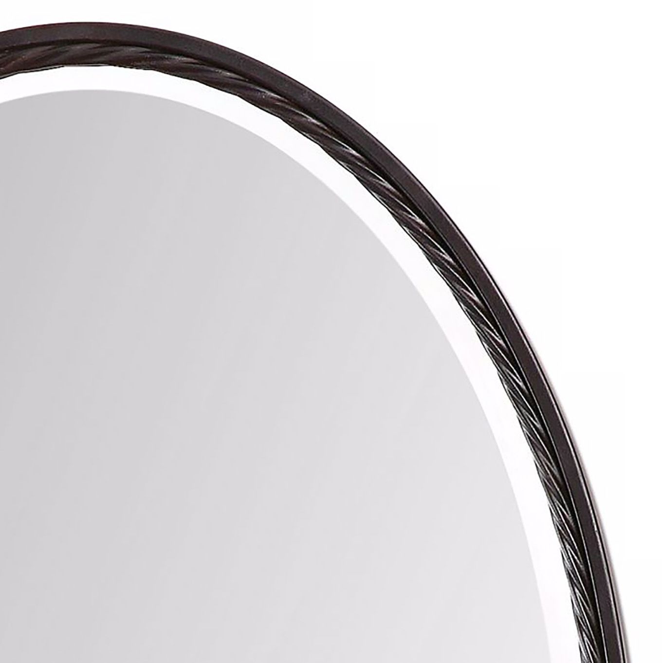 Uttermost Casalina OilRubbed Bronze 22" x 32" Wall Mirror Y1427