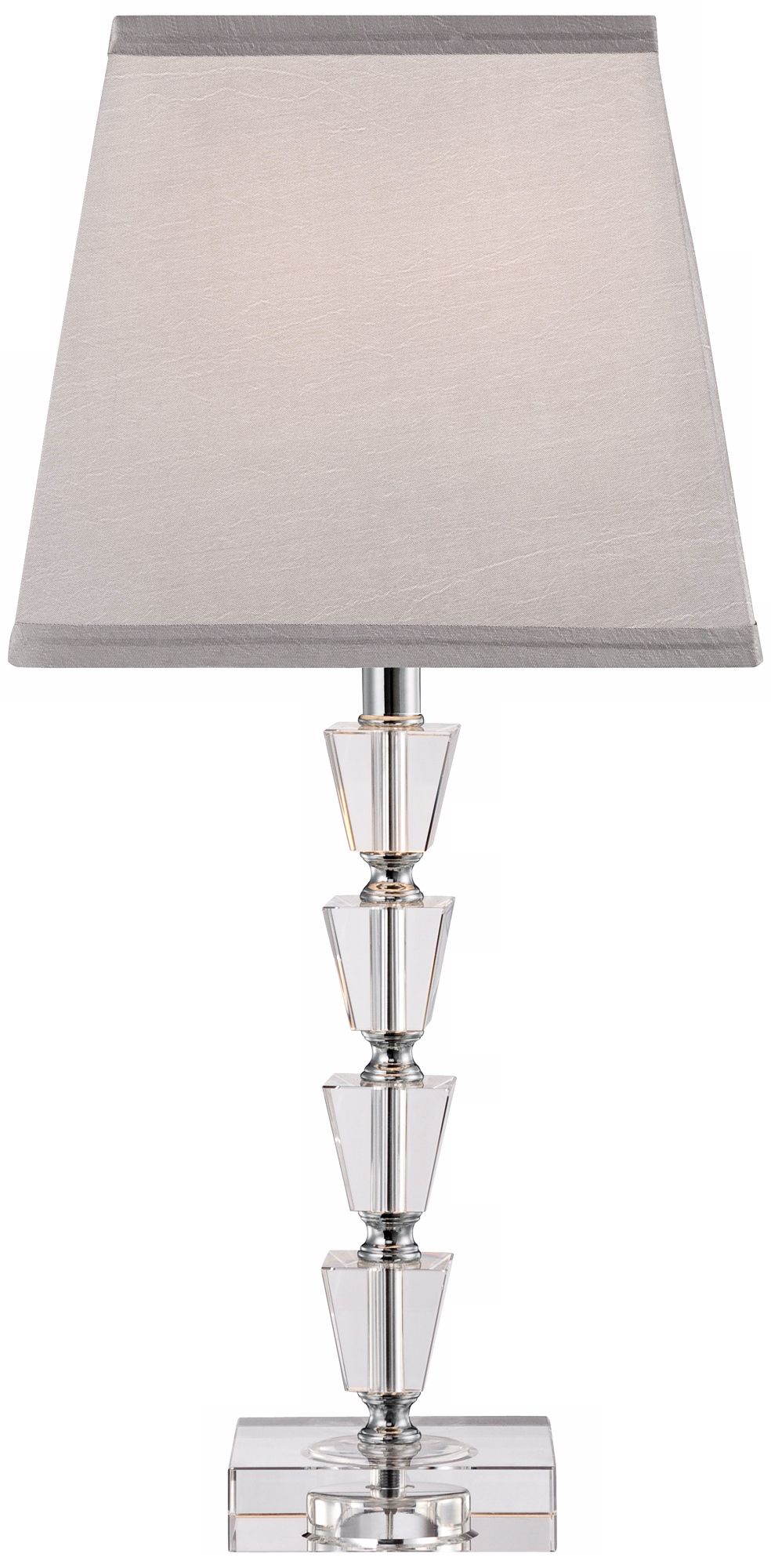 Deco Collection Moderne Crystal 18" High Accent Table Lamp Y4759