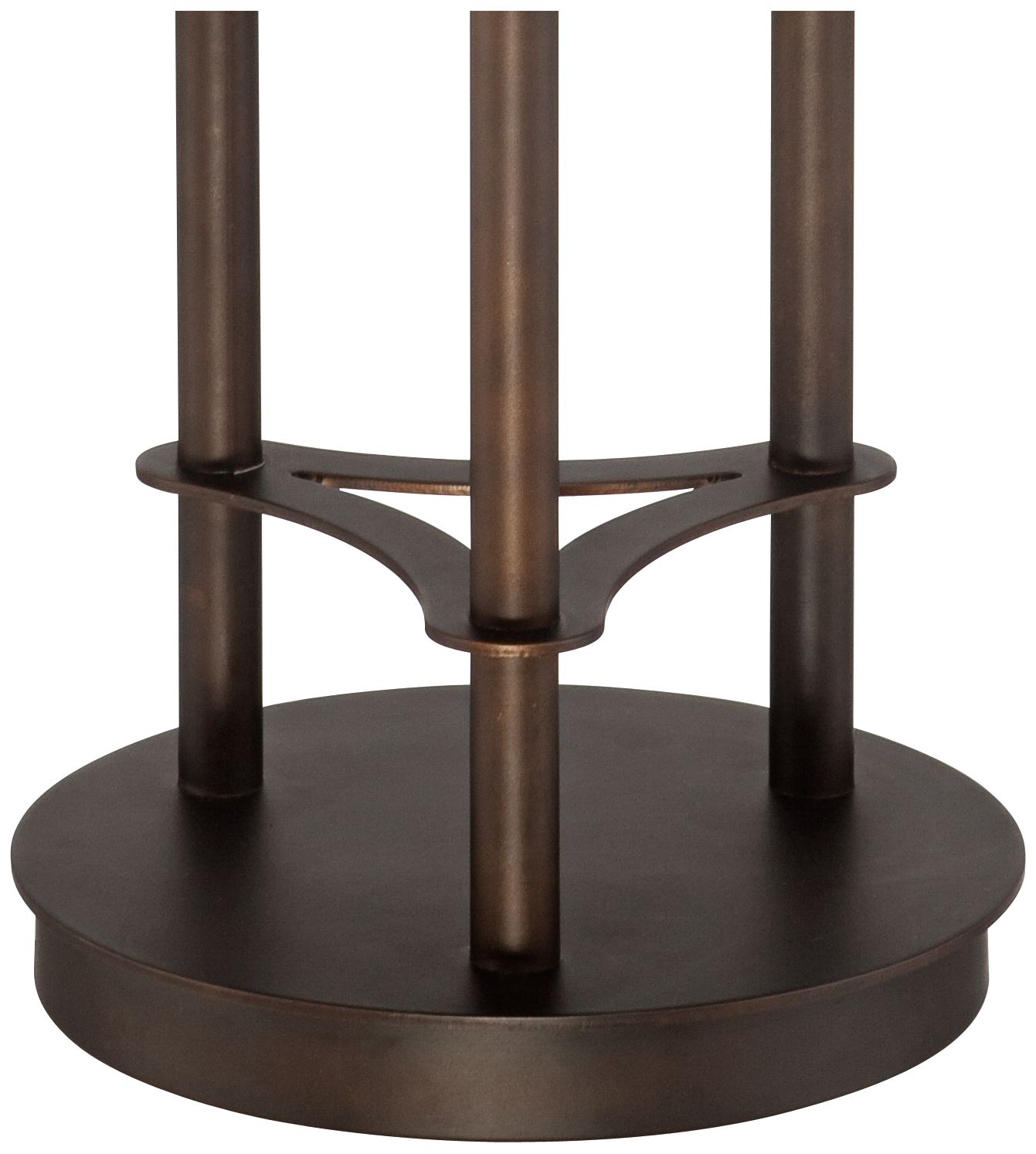 Libby 3Light Industrial Console Lamp with Edison Bulbs Y9398 Lamps Plus