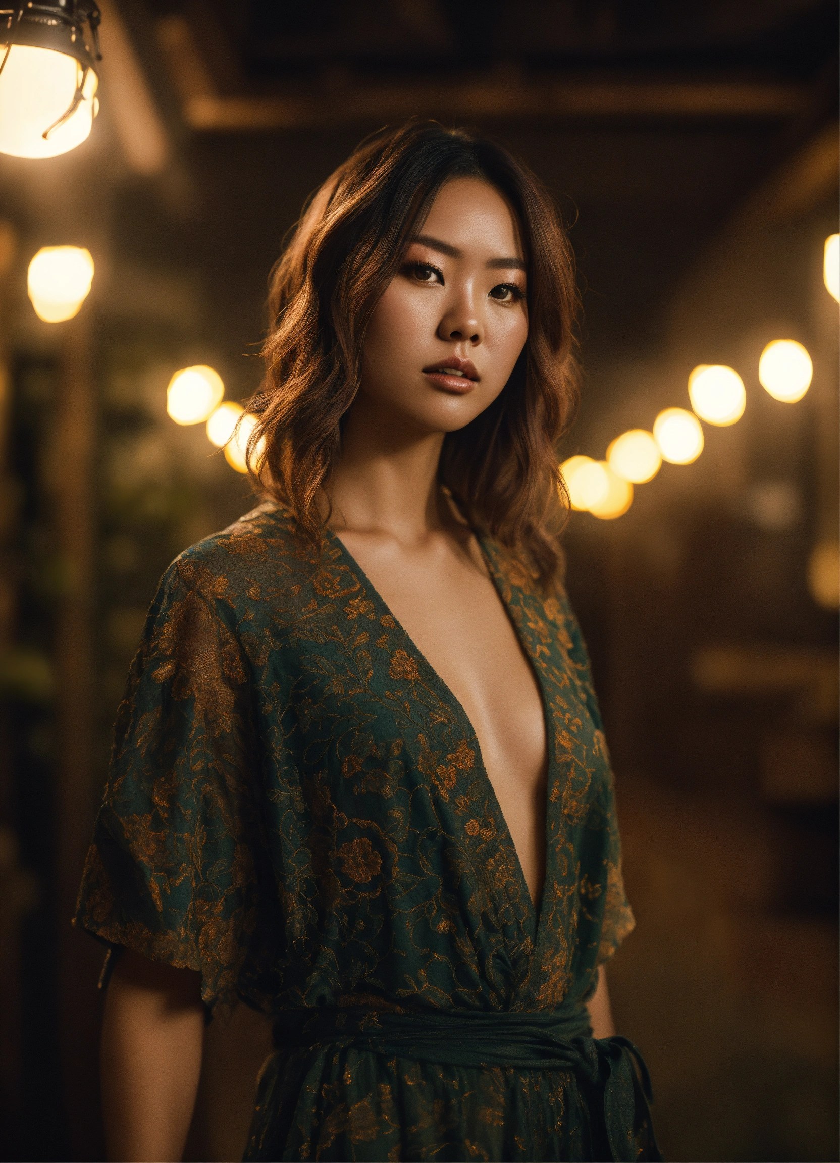 Lexica - Lara Kudo, moody lighting, best quality, full body portrait