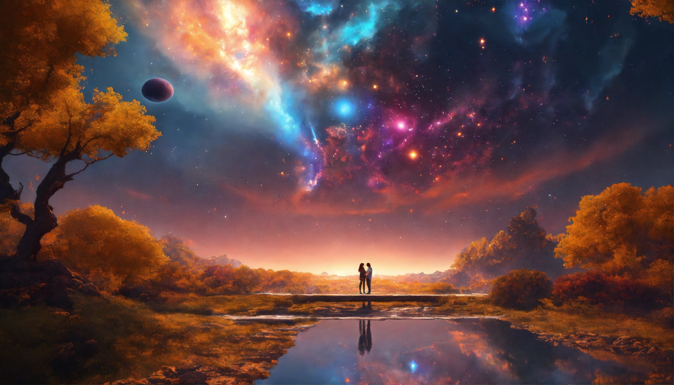 Lexica A cosmic twin flame collision of two divine counterparts