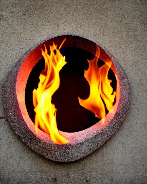 Lexica Fire without flame, burning forever, killing death, shaped