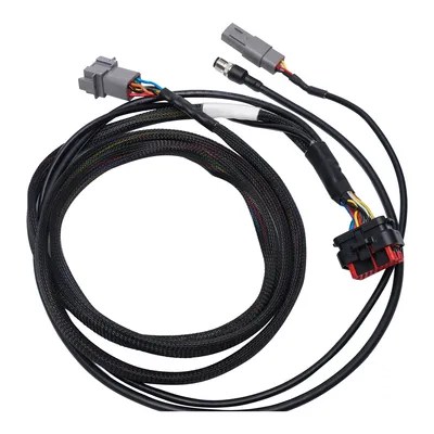Customized PVC Pipe Sheath Automobile Cabling Panel Mount Cables