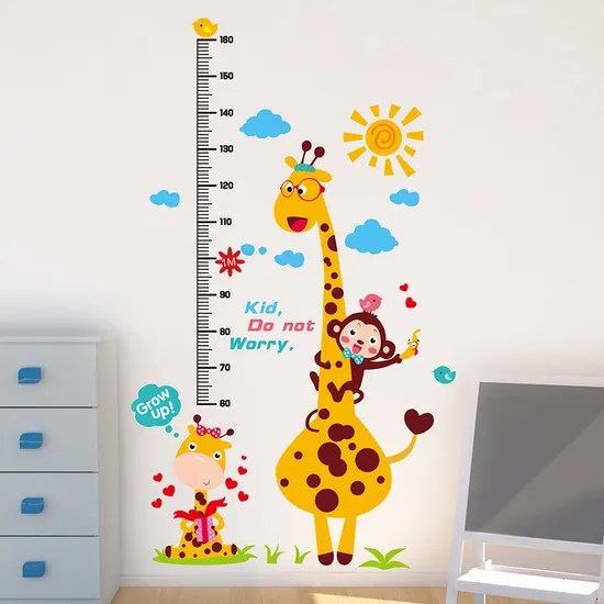 Growth Chart Stickers For Walls Wall Design Ideas
