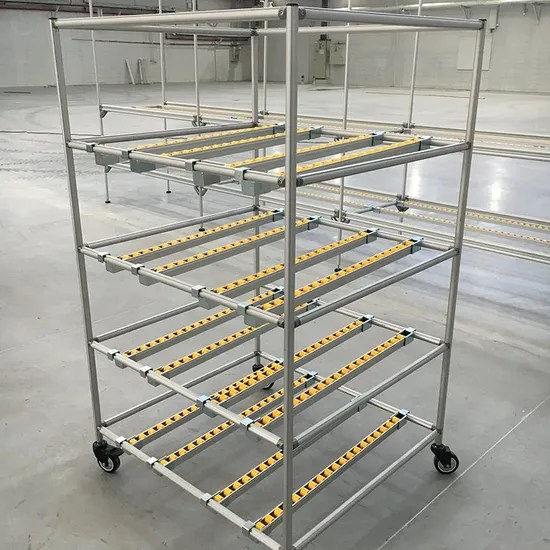 China Flexible Lean Pipe for Warehouse Storage Rack, Aluminum Racking