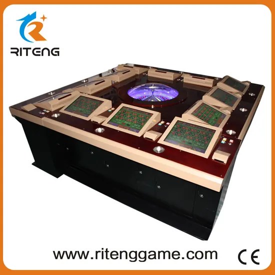 China Electronic Roulette Machine Video Roulette Table for Sale China