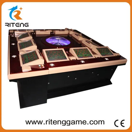 China Electronic Roulette Machine Video Roulette Table for Sale China