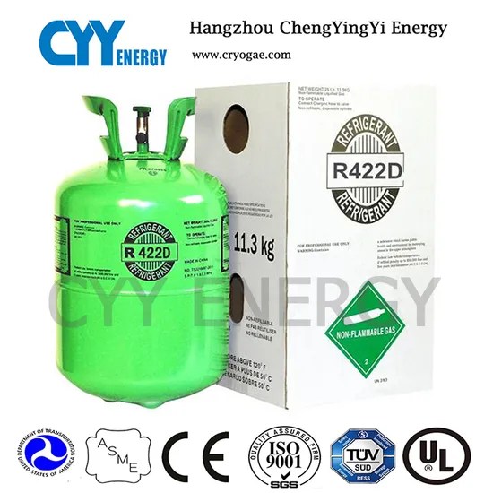 China Refrigerant Gas (R134A, R404A, R410A, R422D, R507) R422D China