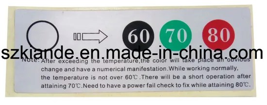 China Busbar Accessory Temperature Monitoring Sticker on Busbar Joint